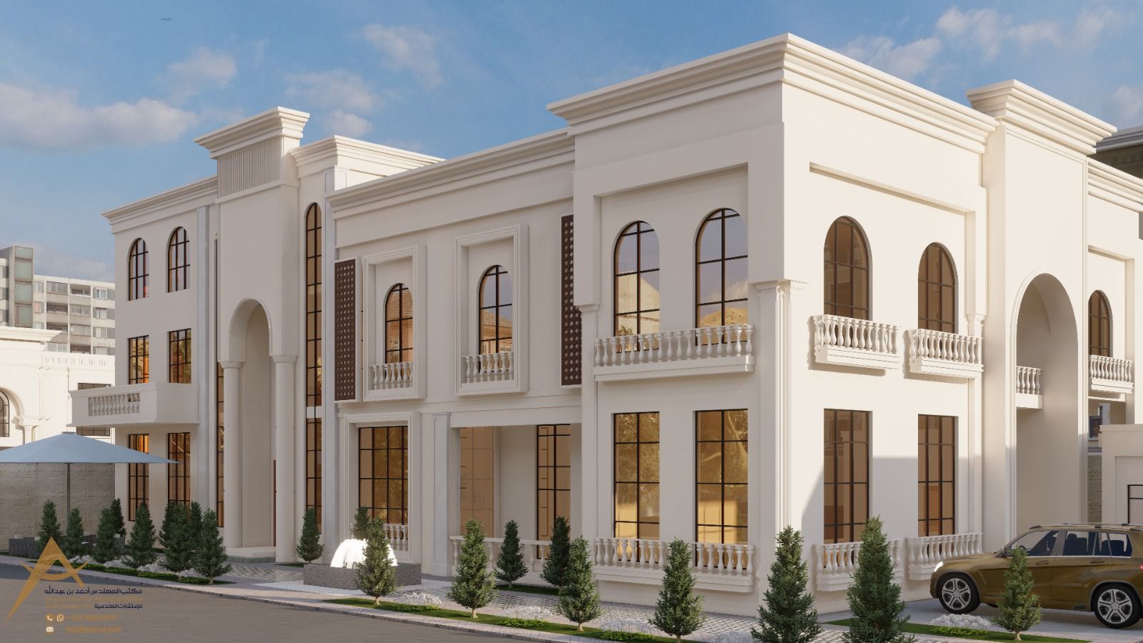 مبنى هندسي